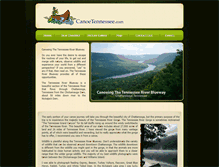 Tablet Screenshot of canoetennessee.com